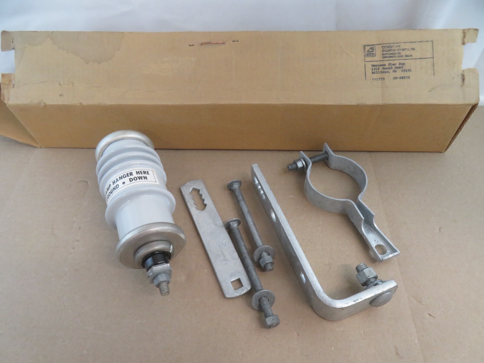 Mcgraw Edison 5Ka Varistar Mov Arrester 3.8M COV AZS 3/4.5KV