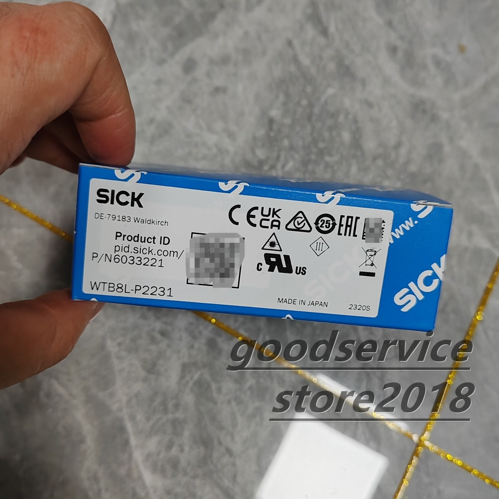 1PC NEW SICK WTB8L-P2231 Optic Electronic Sensor