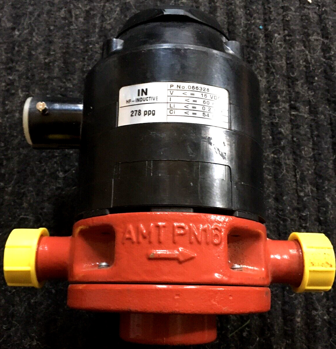AMCO Flow Meter AMCO15 RC USG-IN278PPG P/N 066328