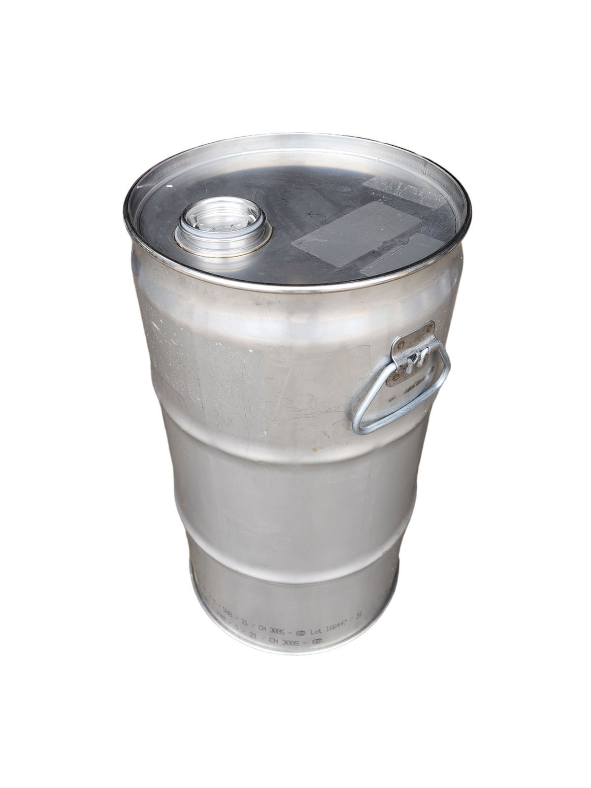 Used 8 Gallon Stainless Steel barrel drum closed head