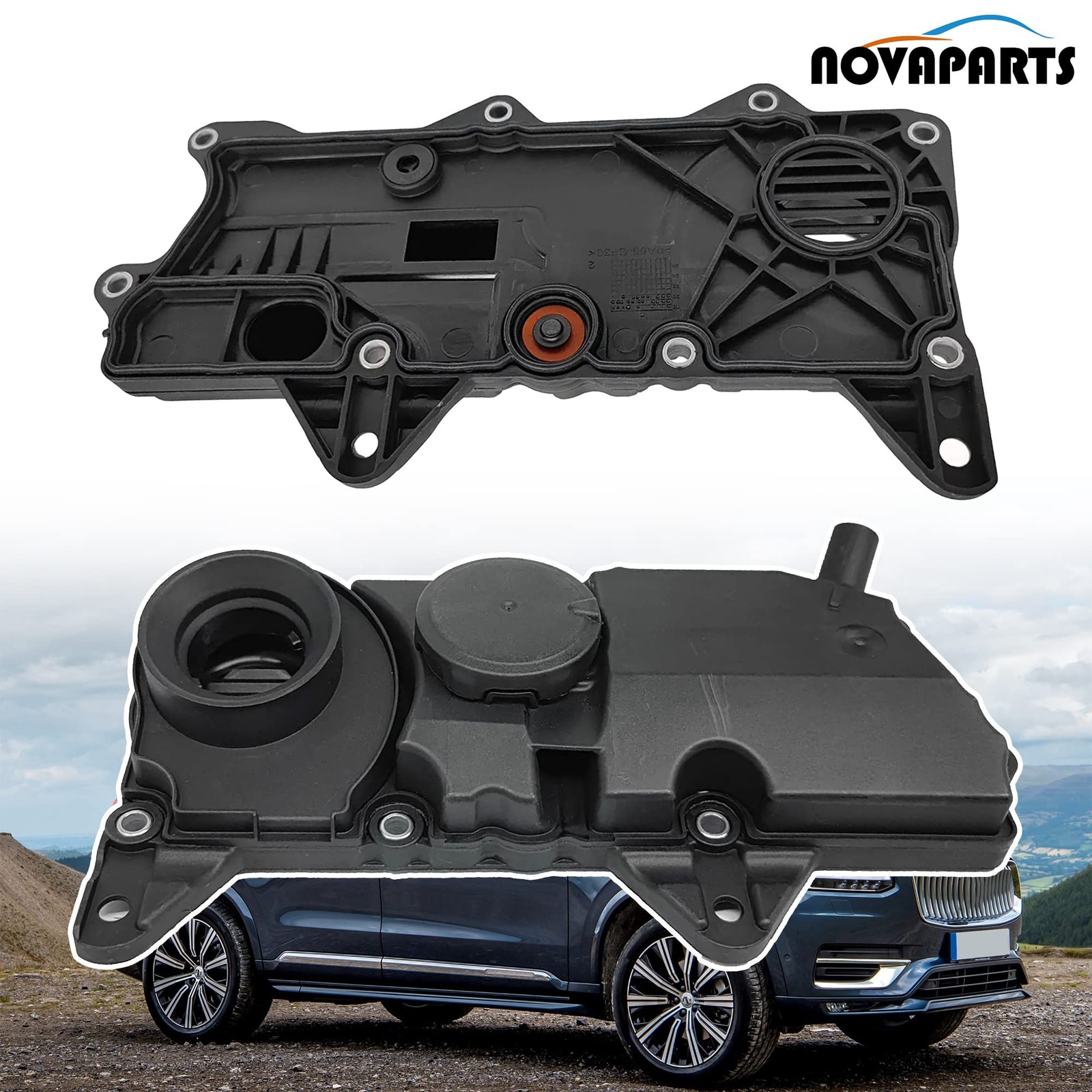PCV Valve Oil Trap 2.0L with Gasket for Volvo XC90 XC60 S60 S80 S90 V60 V90