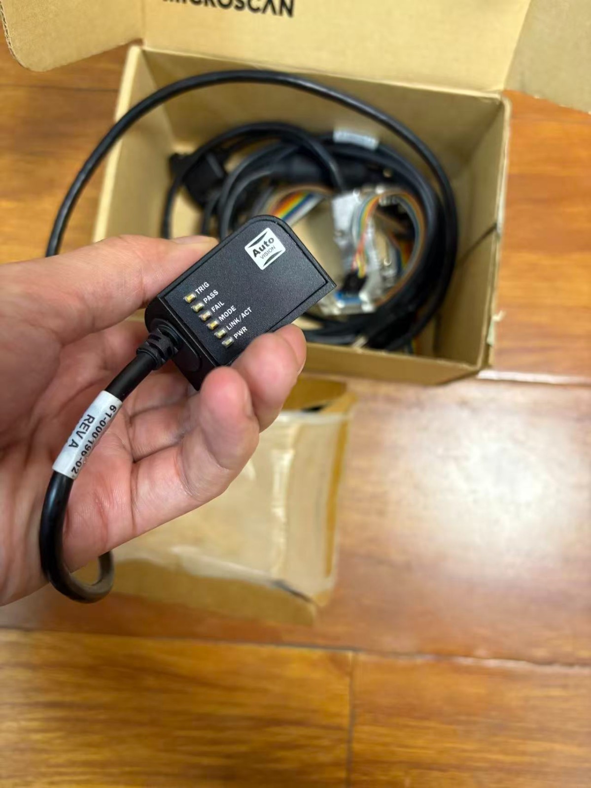 Microscan GMV-6300-2200G Mini Hawk Fixed Barcode Scanner UPS Worldwide Expedited