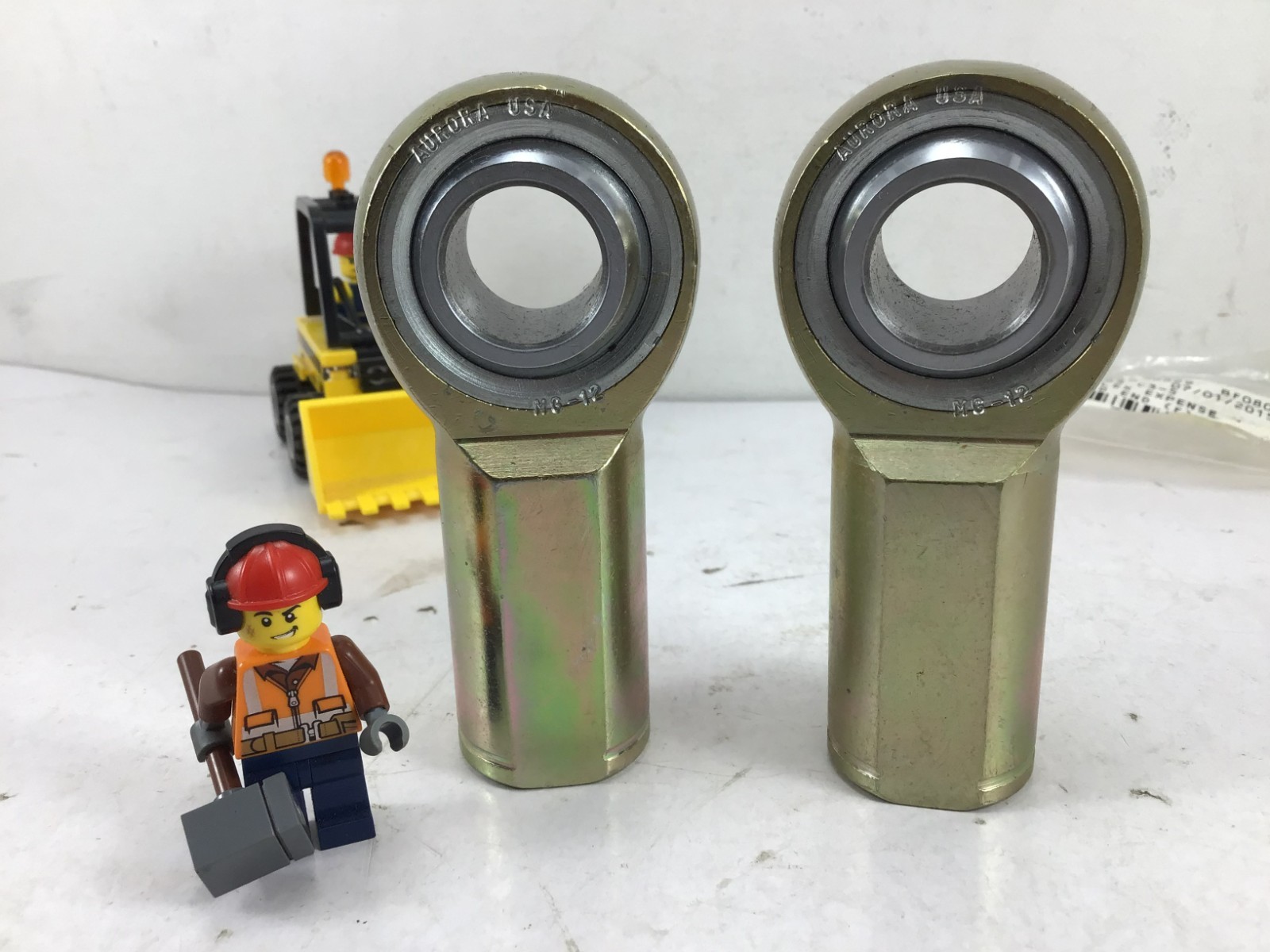 MG-12 – AURORA – 2 PART LOT!! – 3/4″X16 – ROD END – **NEW OLD STOCK!!*