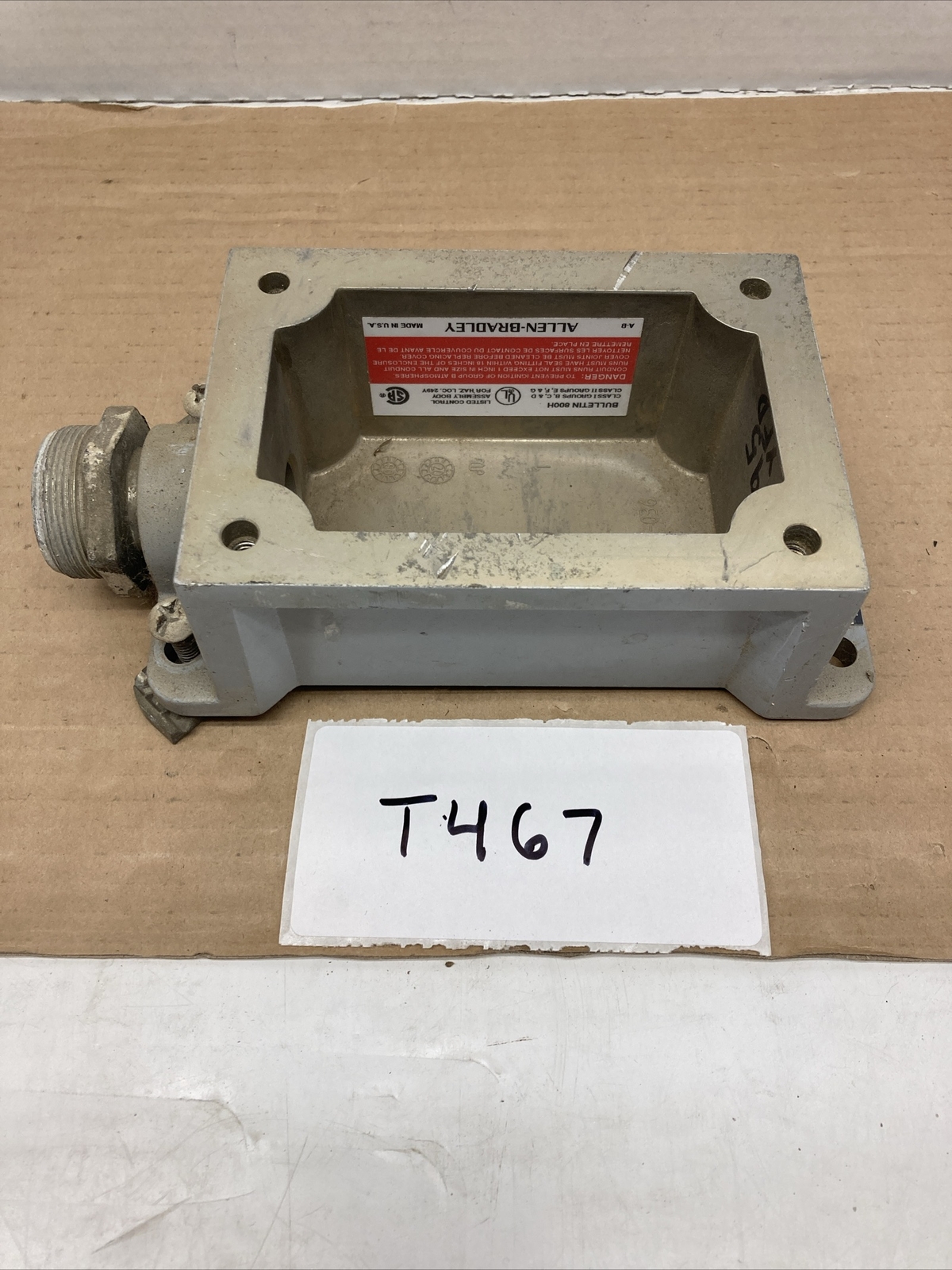 Allen-Bradley 800H-1HZX7 Heavy Duty Enclosure | U.S.A. SELLER | Used??