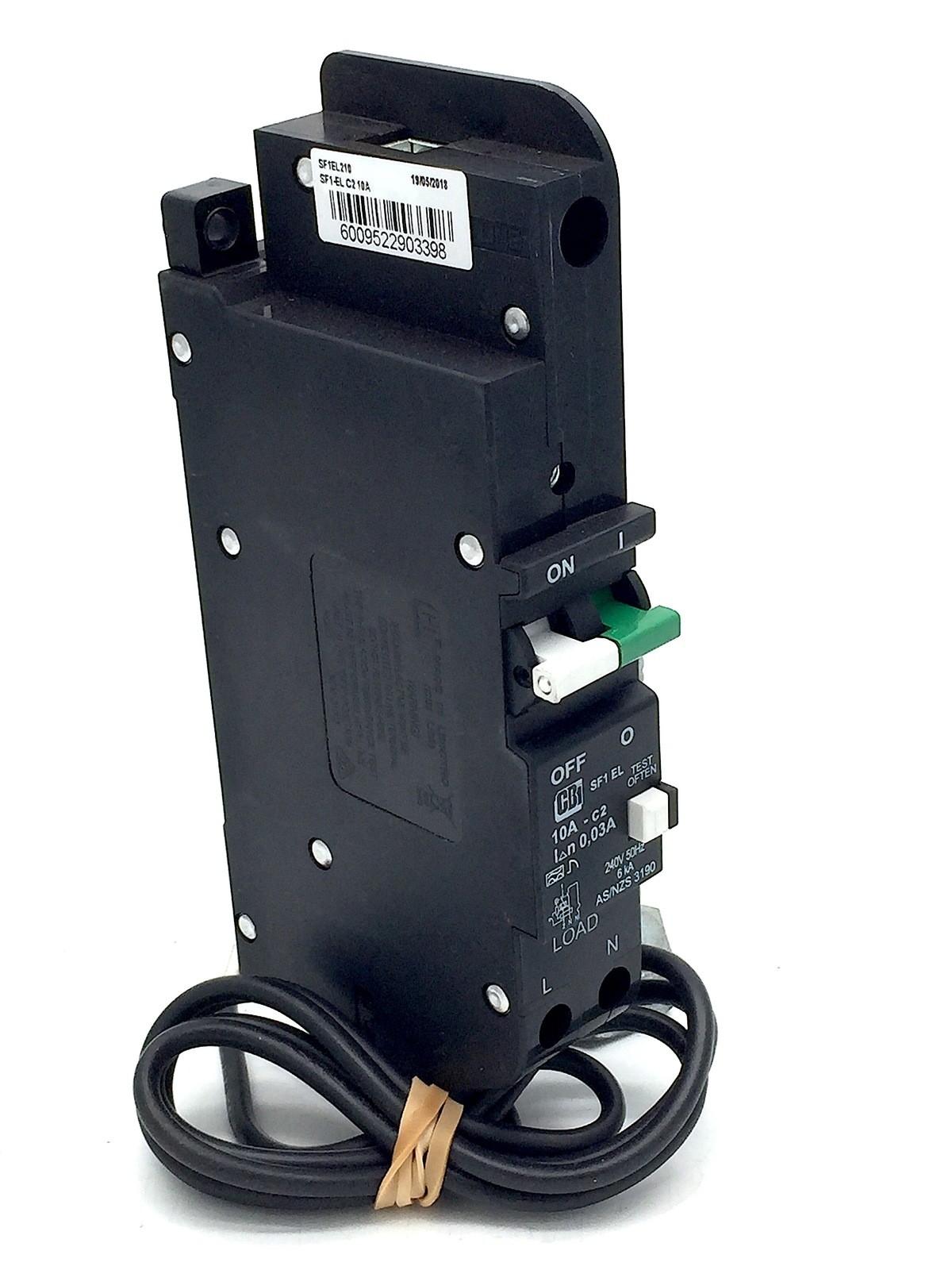 CBi Electric SF1EL210 Circuit Breaker Residual Current Protection 10A C2 6kA