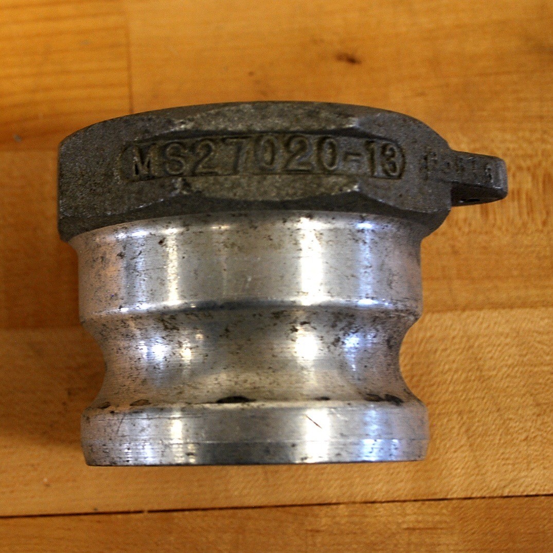 Ever-Tite MS27024-13 2 1/2″ B Coupling With 2 1/2″ NPTM Insert. – USED