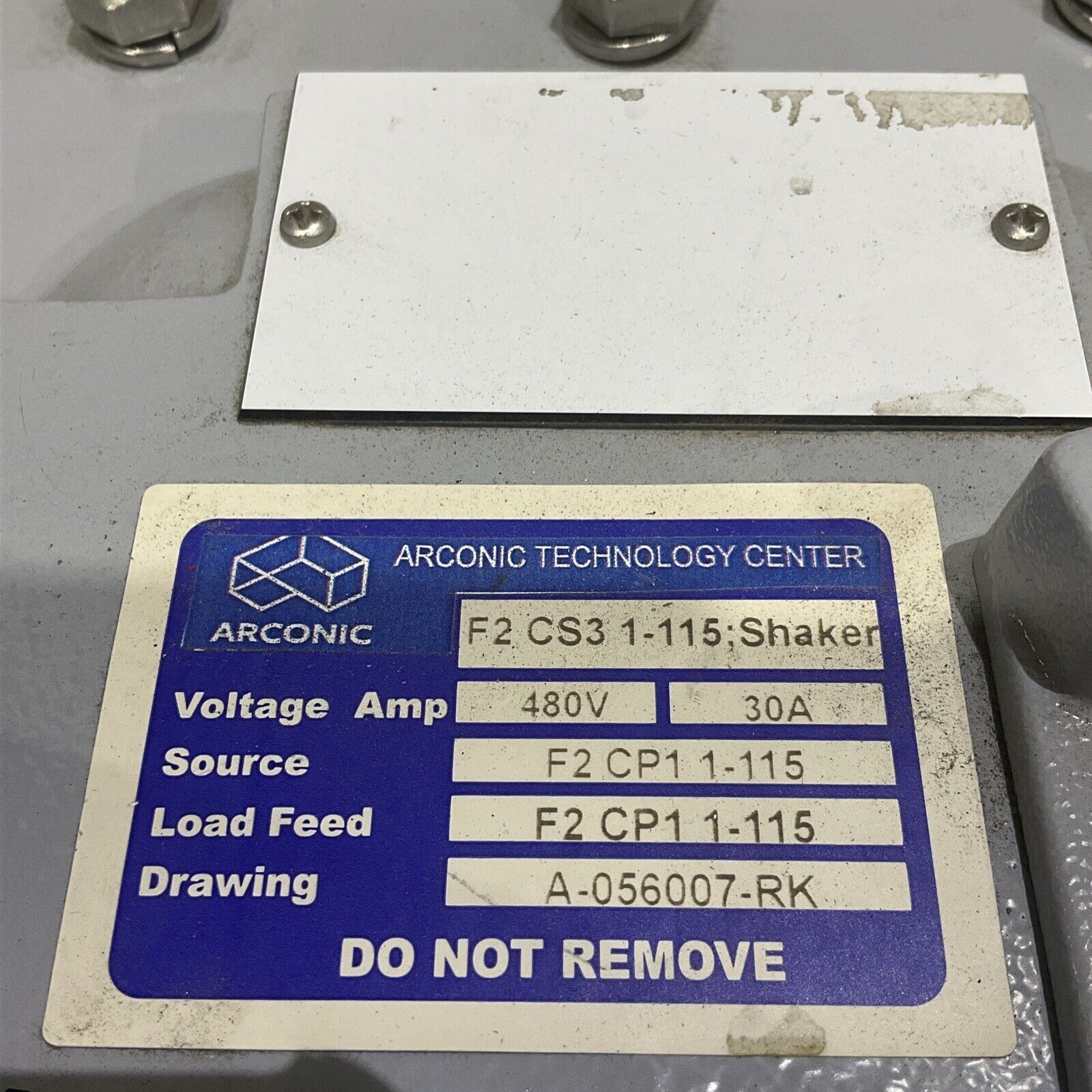 APPLETON AEAB3036DS 30A 600V 3P 3PH ARCONIC F2 CS3 1-115 SHAKER 480 V 30 A