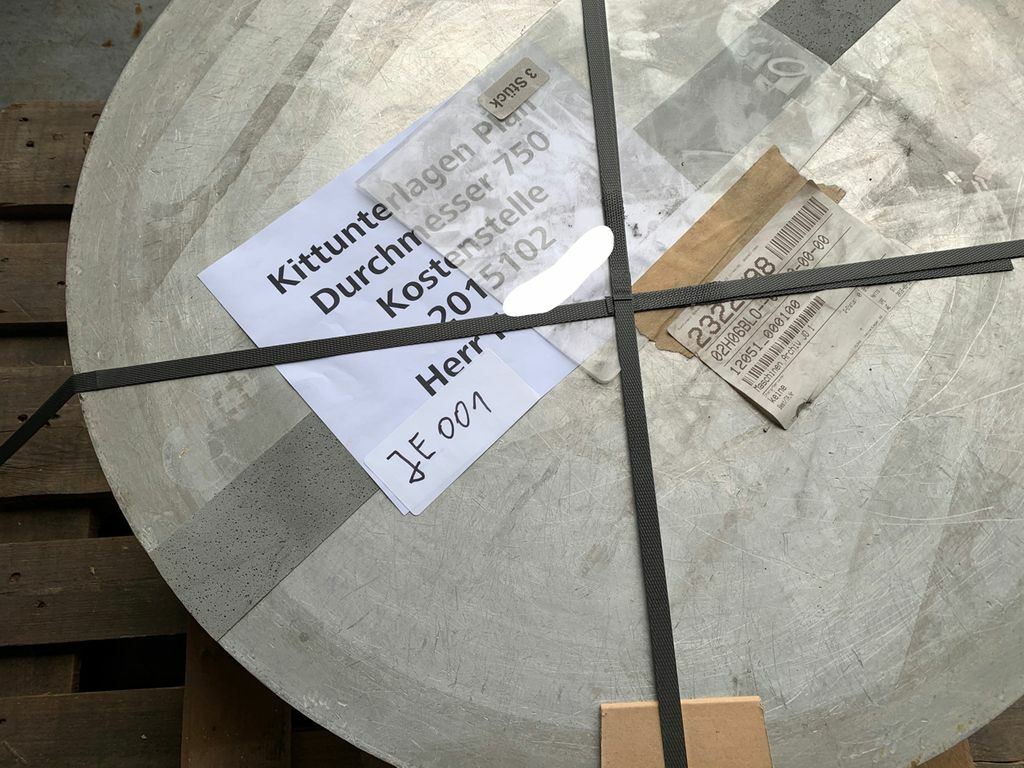 3 x Cat Mat Plan Diameter 750 mm for Optics Industry