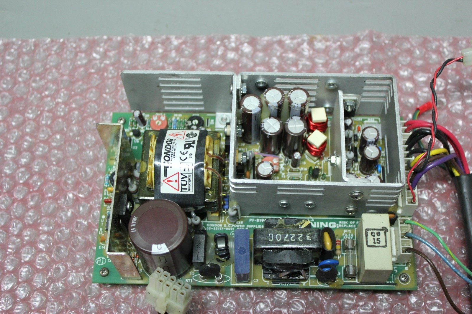 CONDOR DC POWER SUPPLY 02-32117-0001 REV. D PF-B194V-0