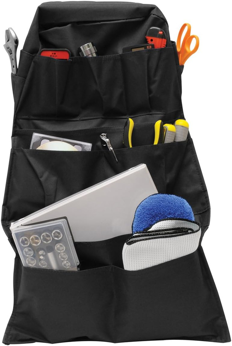 Car Seat Back Organizer Headrest Hanging Storage 6 Pocket Travel Essential
