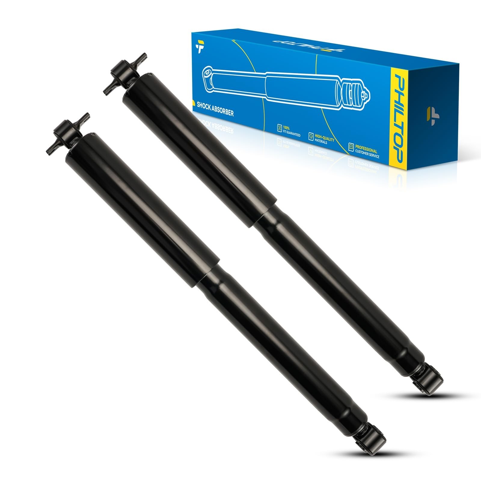 PHILTOP Rear Complete Struts Shocks Assembly Shocks Absorbers 37044 * 2 For 1…
