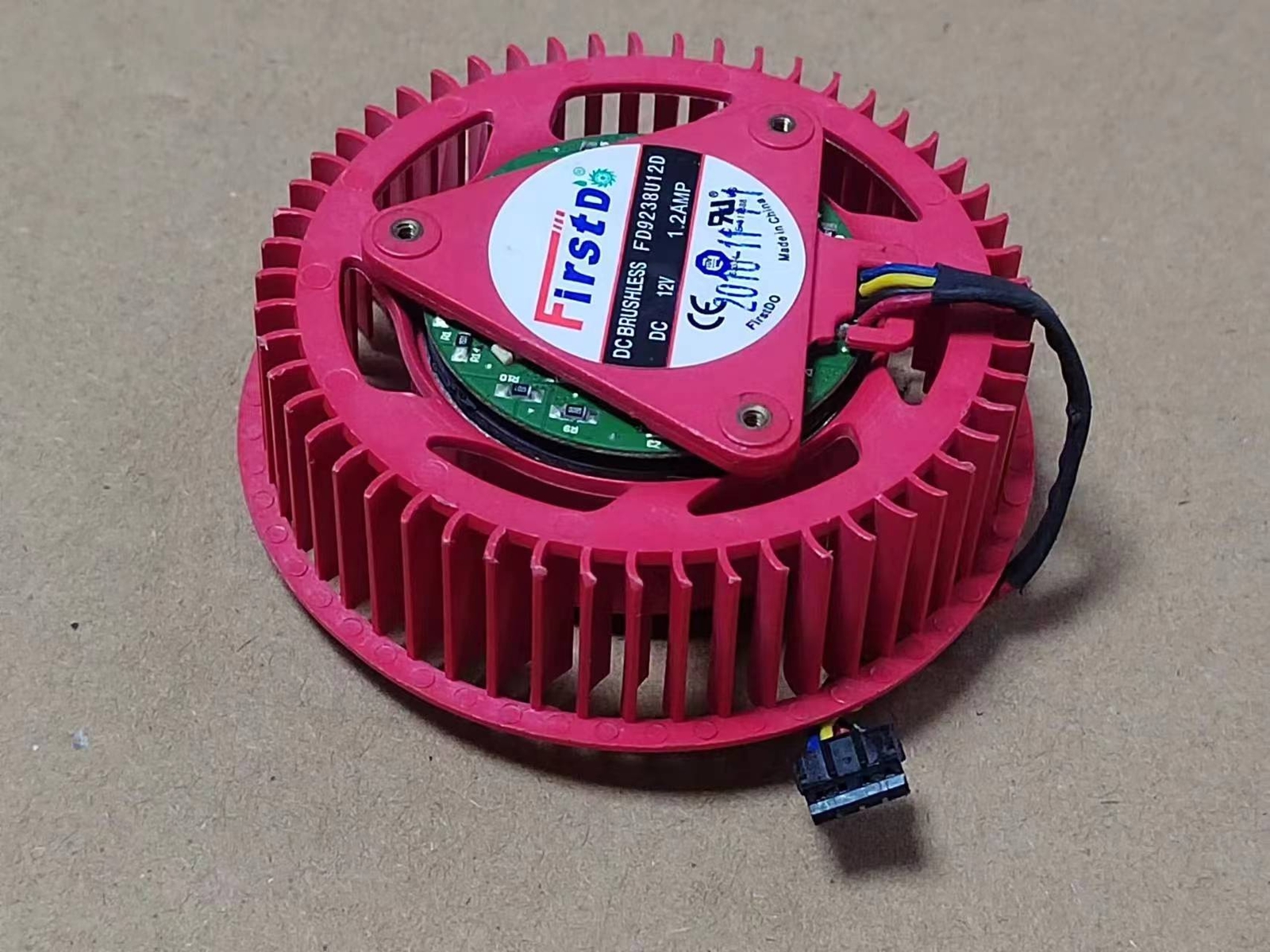 75mm NTK FD9238U12D Fan For Sapphire ATI HD6970 6950 Video card 4Pin