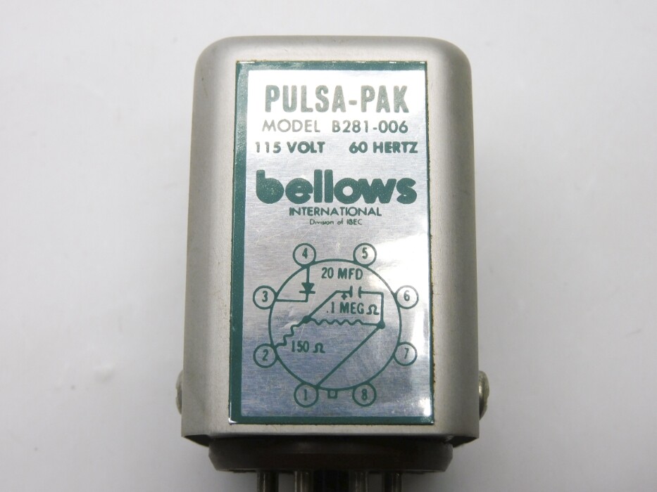 BELLOWS B281-006 UNMP