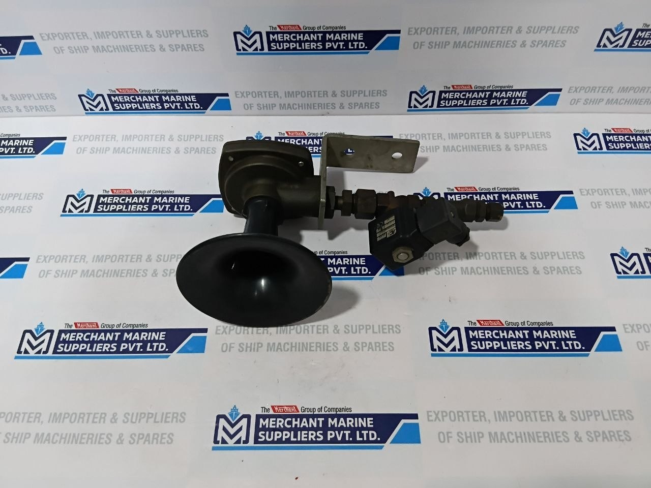 Kockum Sonics Tyfon MKT 75/800 Air horn With Solenoid Coil 24VDC Sweden