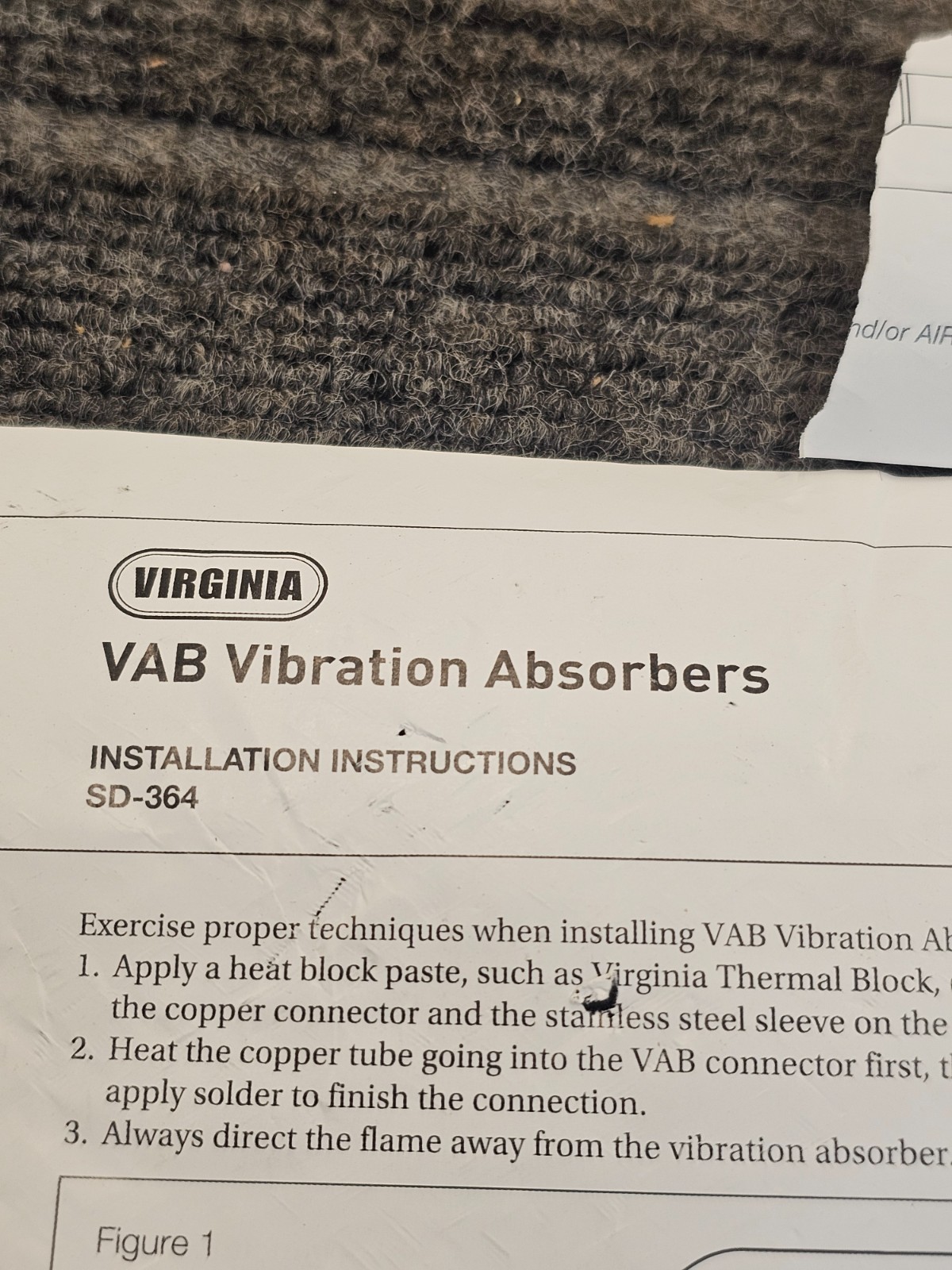 Parker VAB17SS 2-1/8″ ODF Vibration Absorber 20 1/2 In L, 400 Psi VASC-218