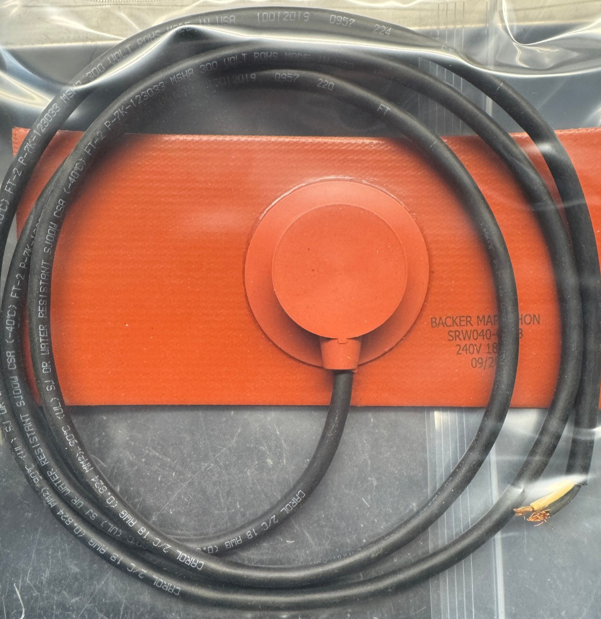 Backer Marathon SRW040-090B 180W 240V New with Free Shipping