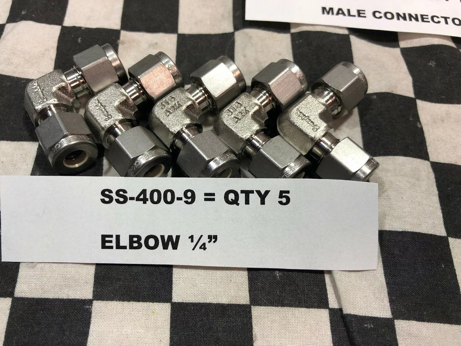 Swagelok SS-200-6 SS-400-6-2 SS-200-3 SS-200-1-2 SS-400-9 SS-810-9 SS-810-NFSET