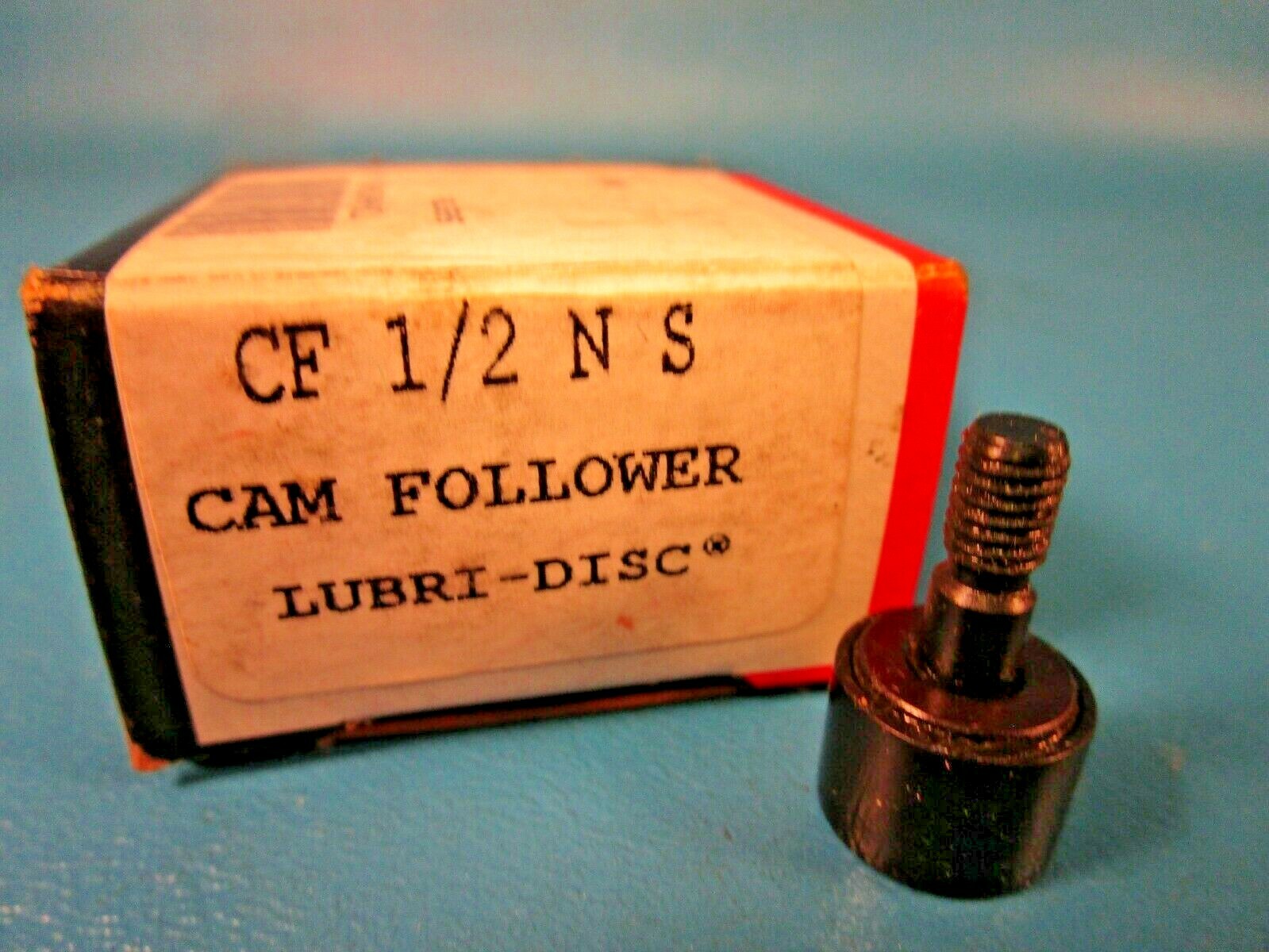 McGill CF1/2NS Flat Cam Follower-Slotted Head, Needle Roller Bearing CF-1/2 N S