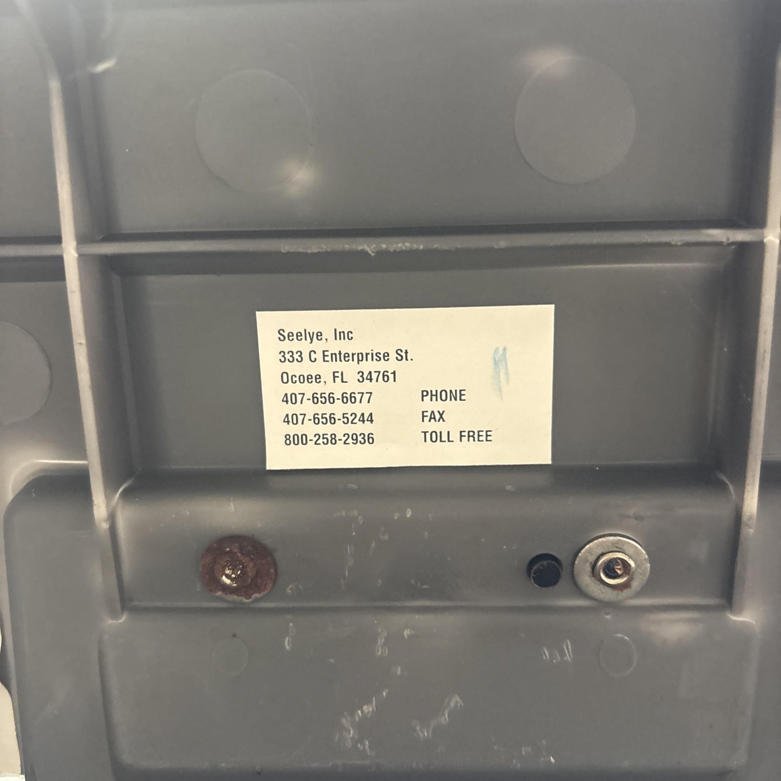 SEELYE Porta-welder #63 SI-1167 Plastic Welder/ Works