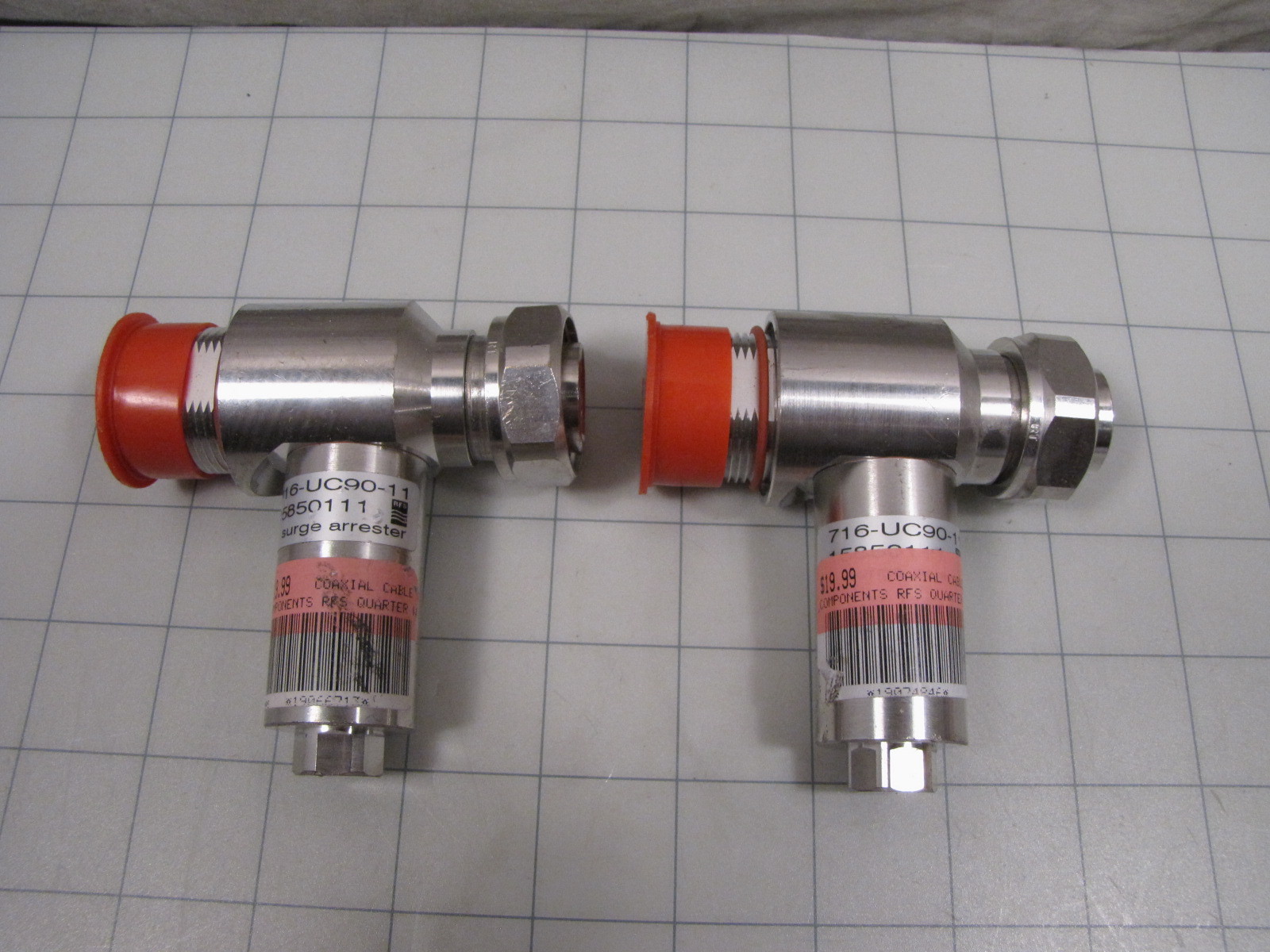 2pk RFS 716-UC90-11 Quarter Wave Surge Arrestor NEW