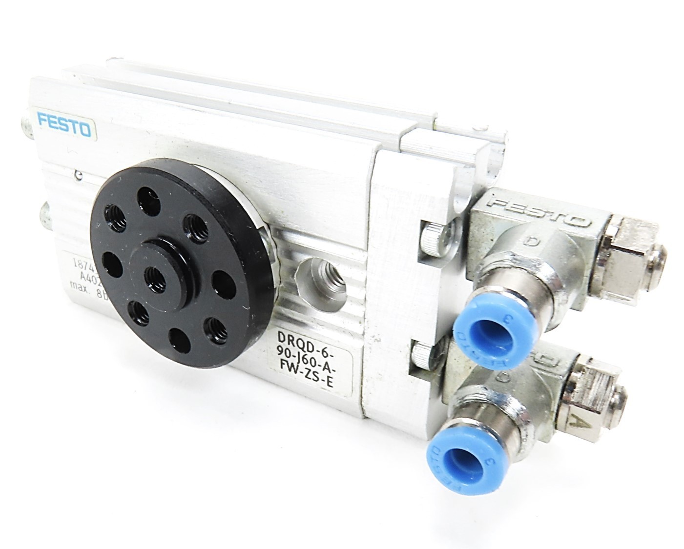 Festo DRQD-6-90-J60-A-FW-ZS-E 90° Semi-Rotary Drive 6mm Twin Piston 187431