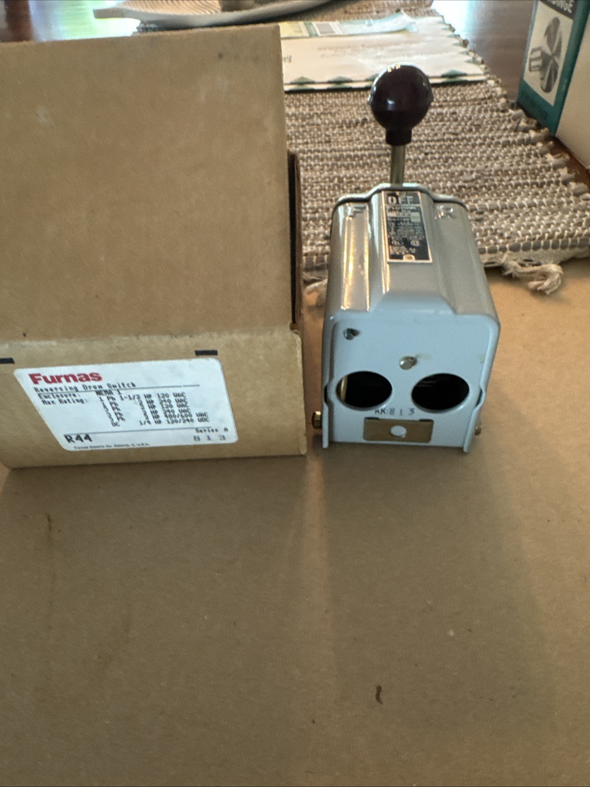 Furnas R44 Reversing Type Drum Controller