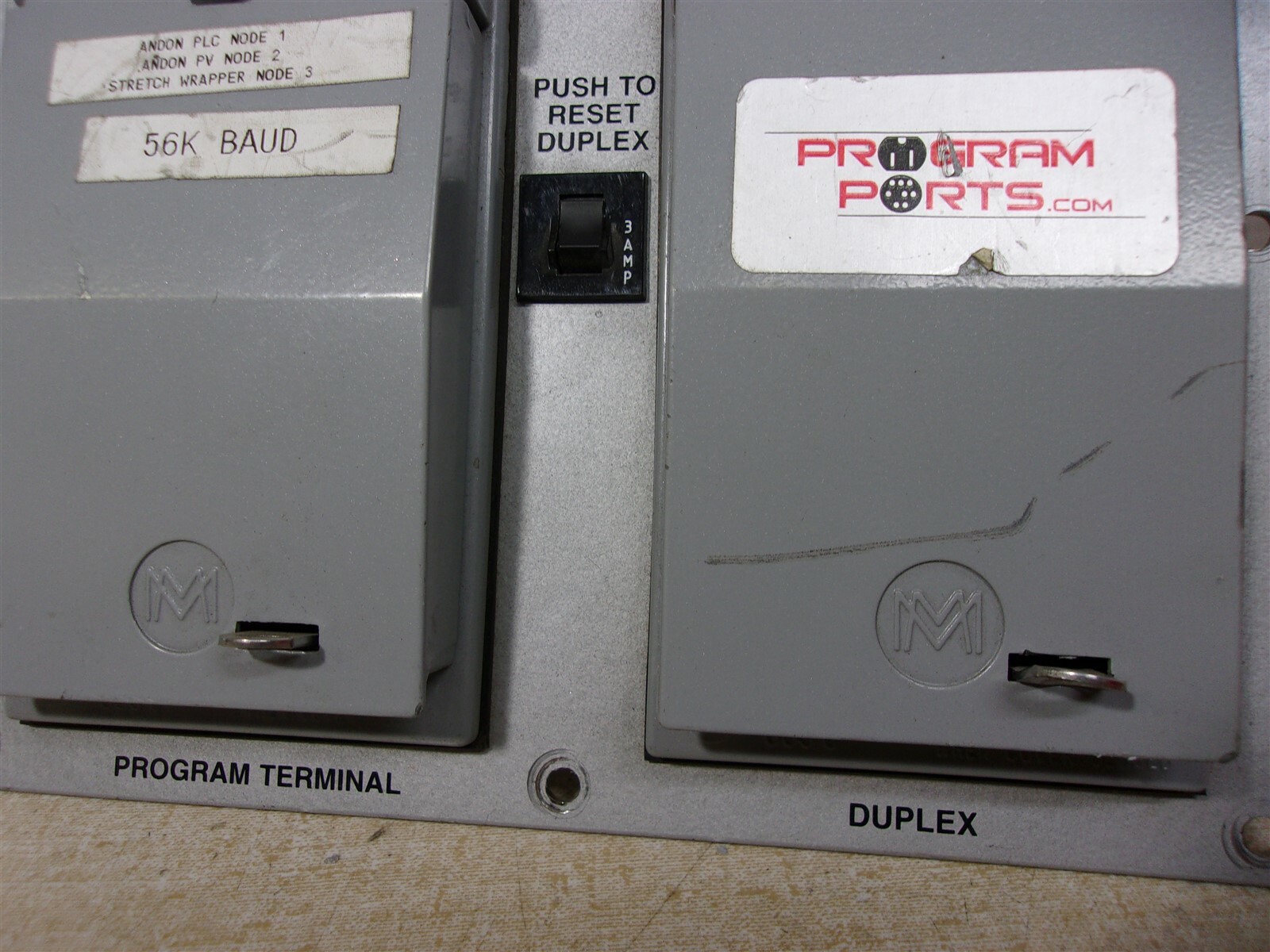 Weco Products E186720 Program Terminal Panel *FREE SHIPPING*
