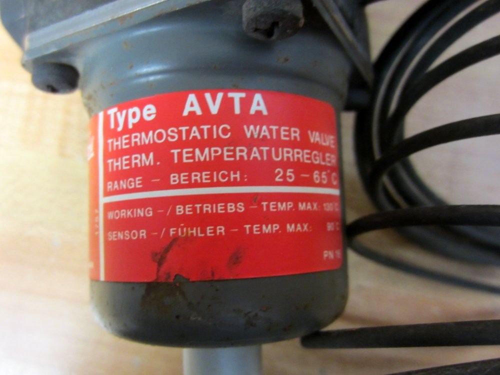 Danfoss AVTA Thermostatic Water Valve w/Sensor 25-65°C, 3/4″ Ports