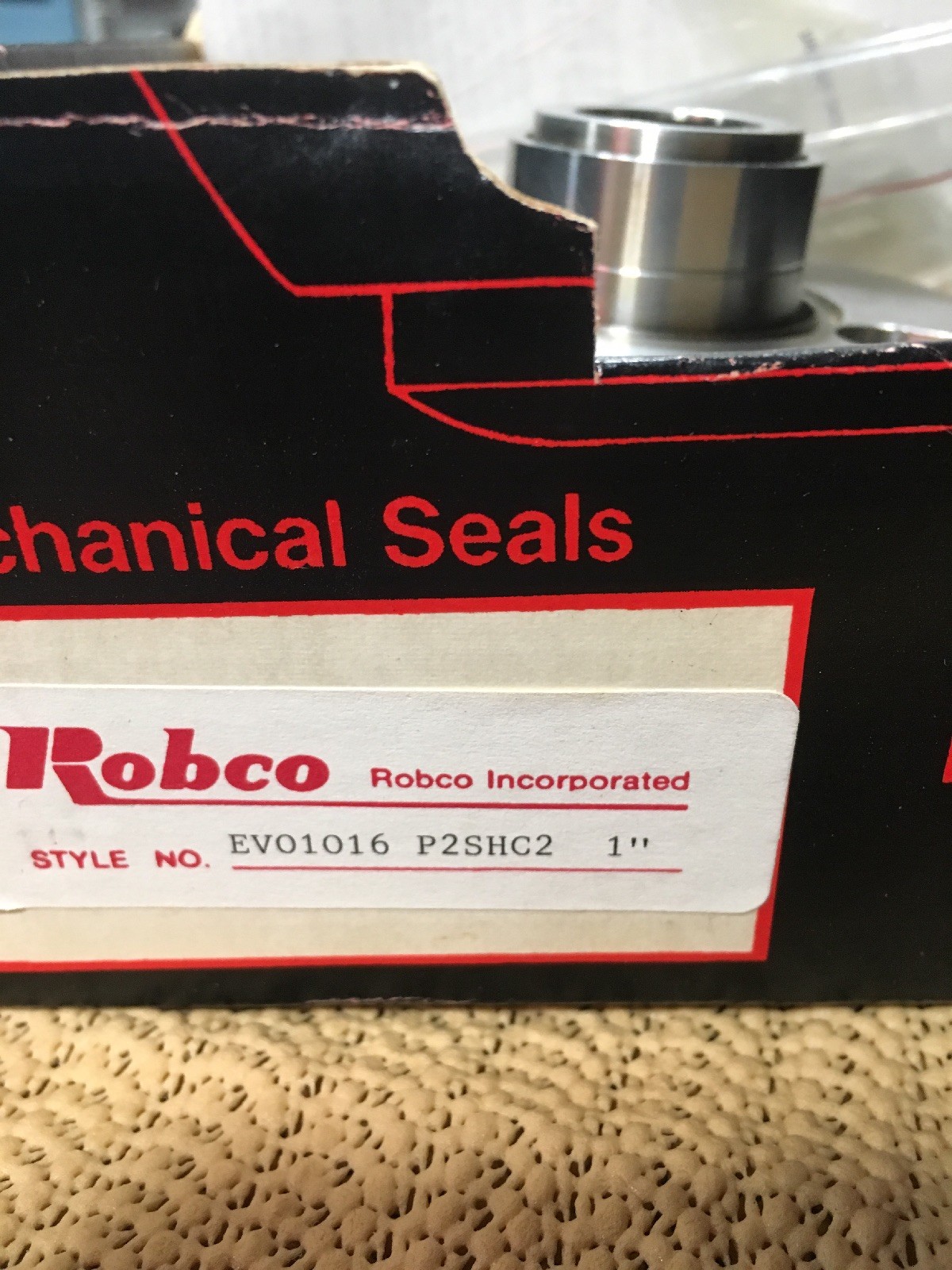 ROBCO EV01016 P2SHC2 1” MECHANICAL SEAL **NEW**