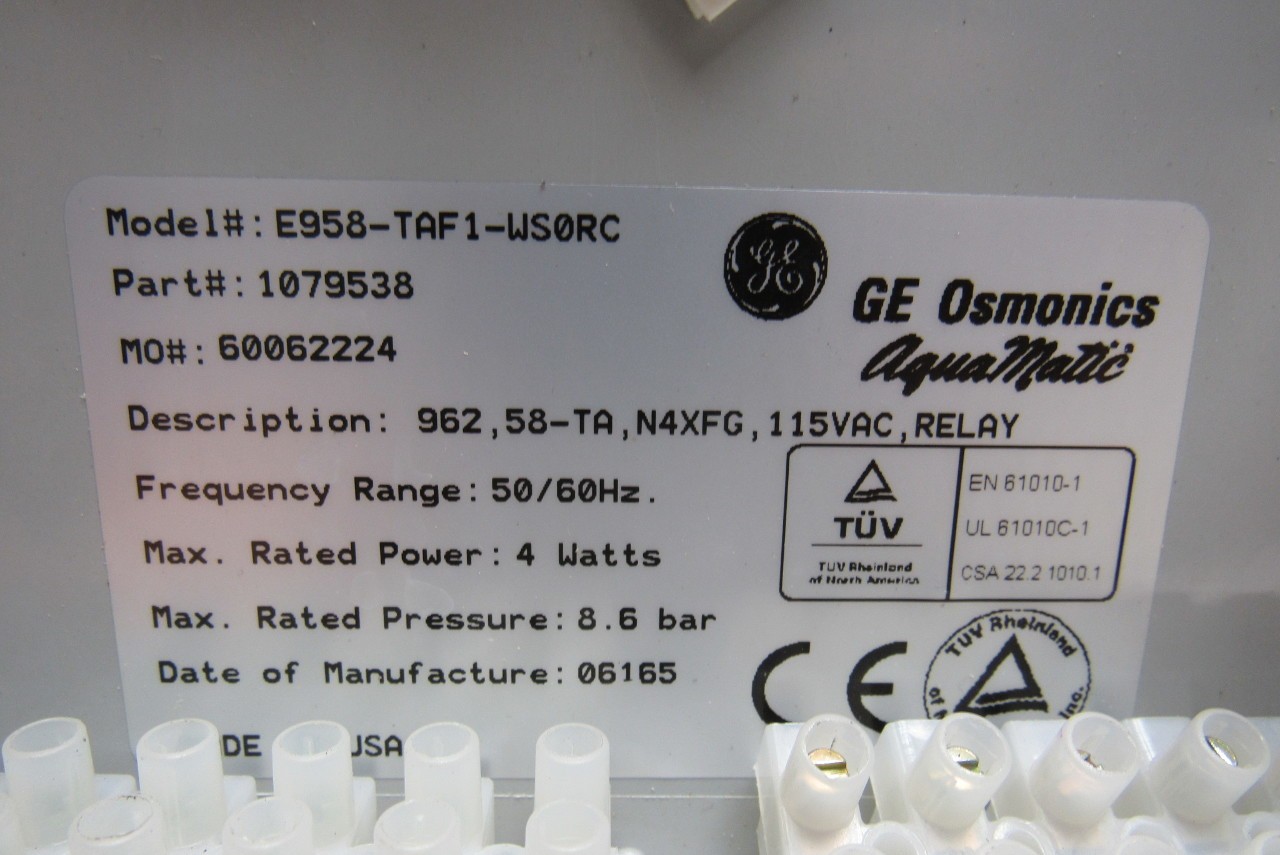 GE Osmonics Water Softener Controller/Valve Interface 16-Port Stager Control Box