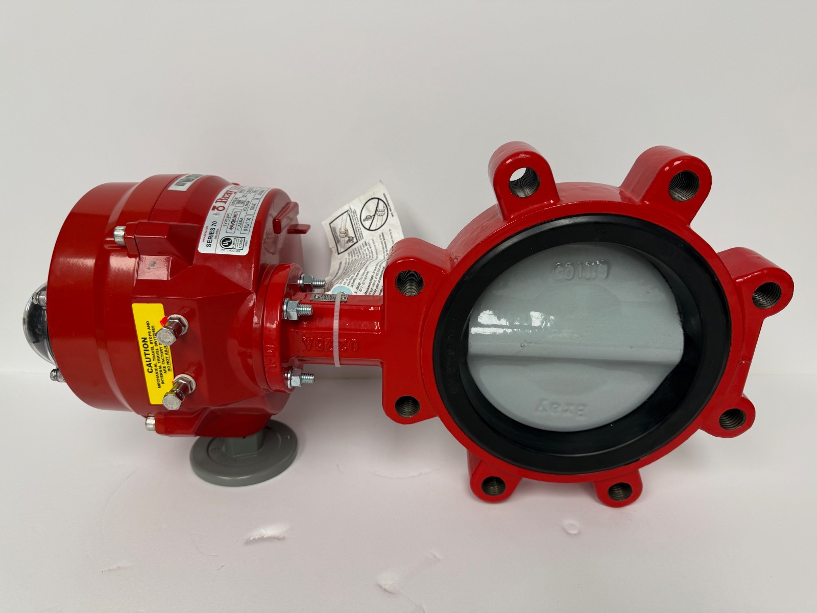 BRAY 3LNE-06S2N 70-0081SVH SERIES 70 ELECTRIC ACTUATOR W/ BUTTERFLY VALUE 3L