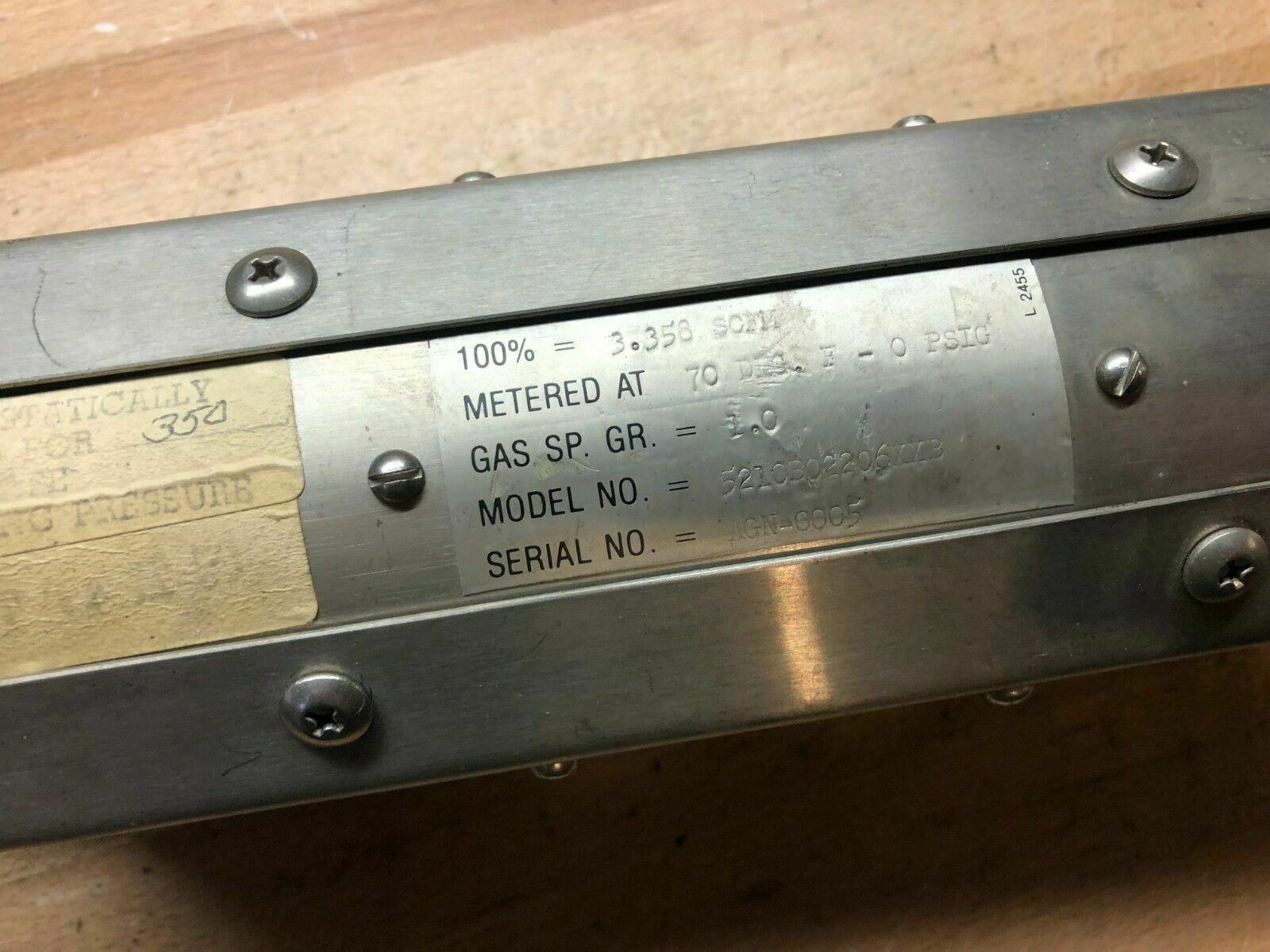 Wallace Tiernan Pennwalt Flow Meter 5210B02206XXB–NEW