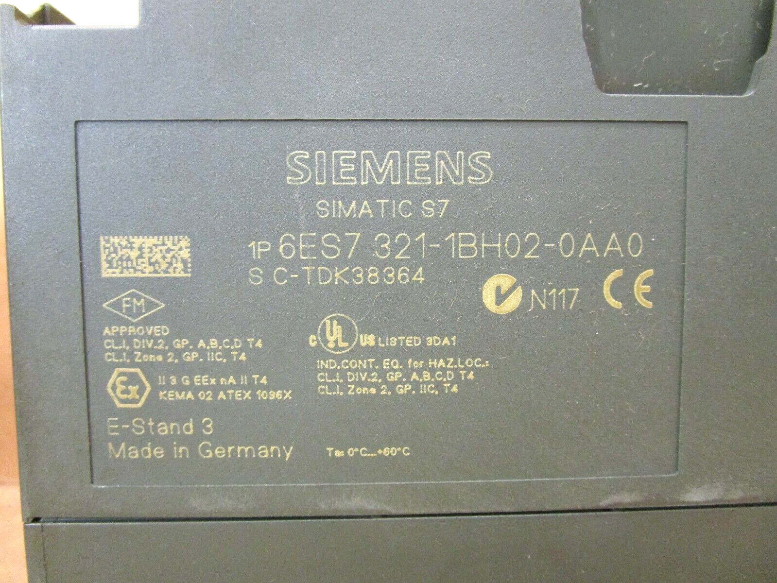 Siemens Simatic S7 6ES7 153-1AA03-0XB0 321-1BH02-0AA0 322-1BH01-0AA0 50729HM