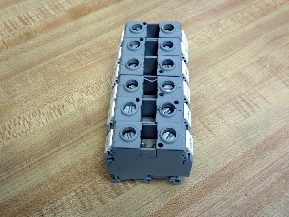 Entrelec ABB M35/16 Terminal Blocks M3516 115 124 07 (Pack of 6)
