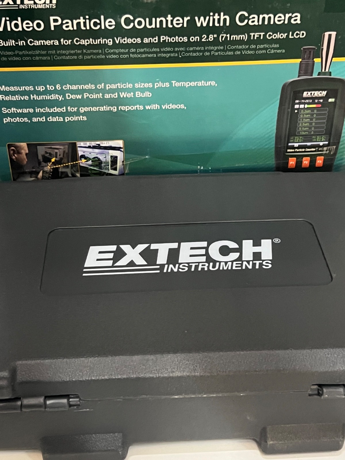 Extech VPC300 Video Particle Counter