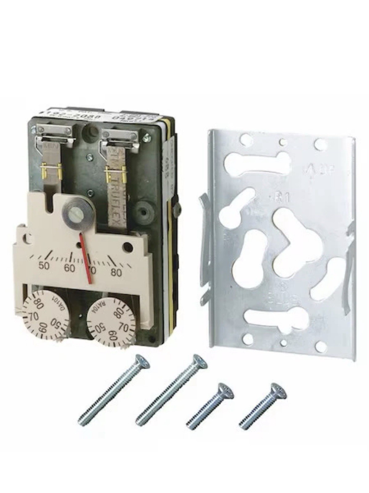 2X – Siemens 192-208 Pneumatic Thermostat, Dual Temperature, Heating And Cooling