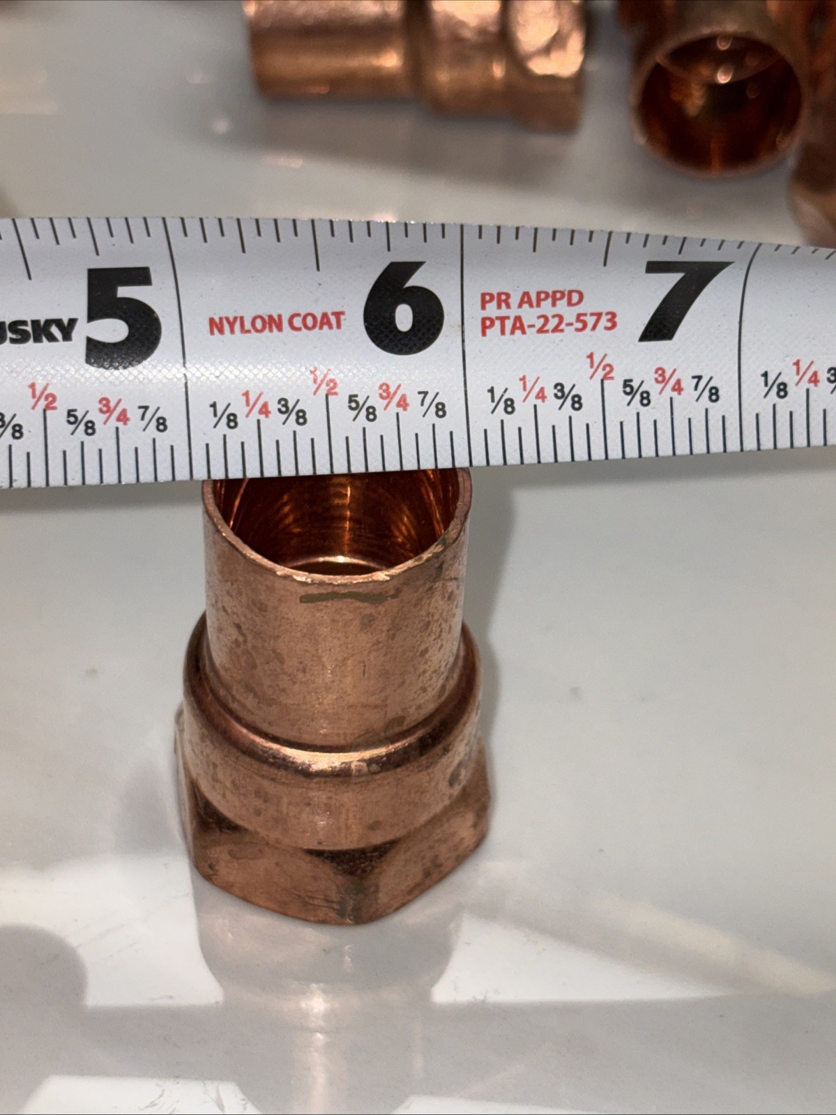 100 QTY! HUGE LOT- EPC Copper 3/4” Female Sweat Reducing Plumbing Coupling —NEW