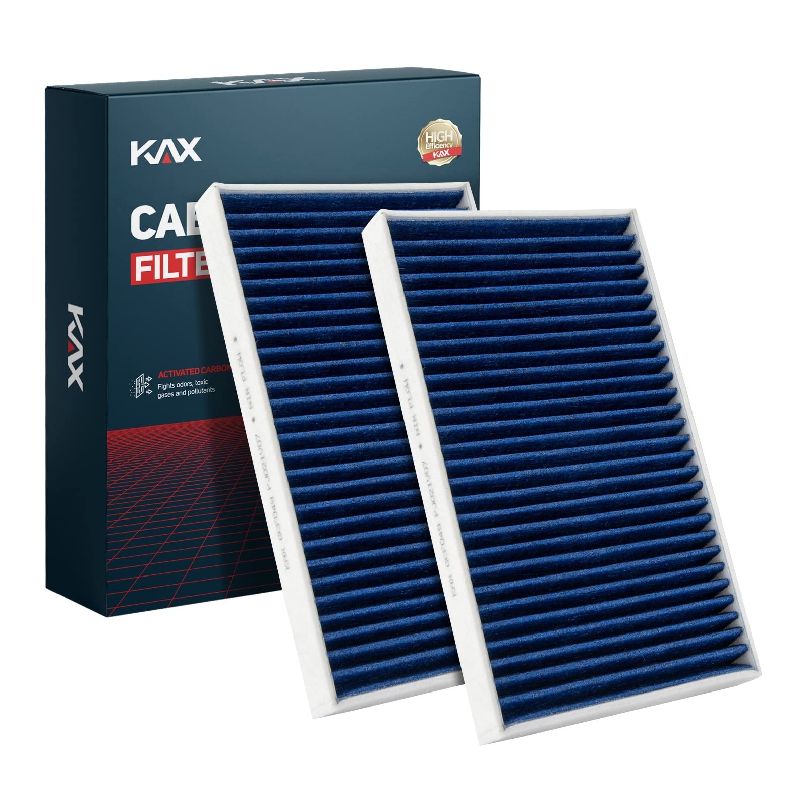 KAX Premium HEPA Cabin Air Filter with Dual Active Carbon, CF8791A Replacemen…