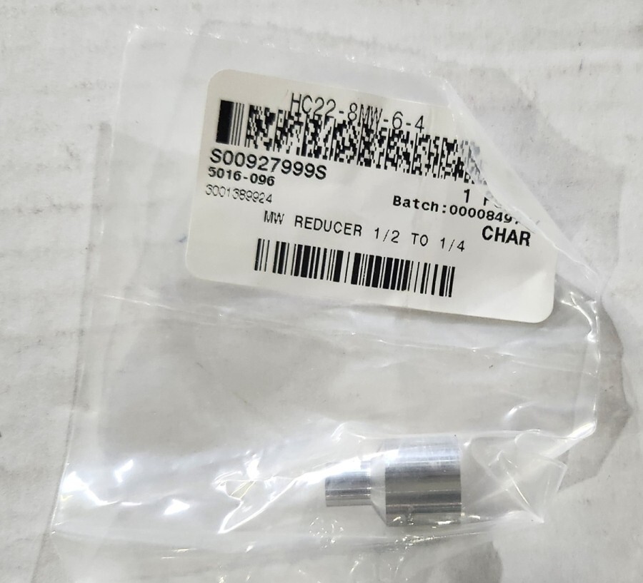 NEW Swagelok HC22-8MW-6-4 Reducing Union 1/2 inch X 1/4 inch OD