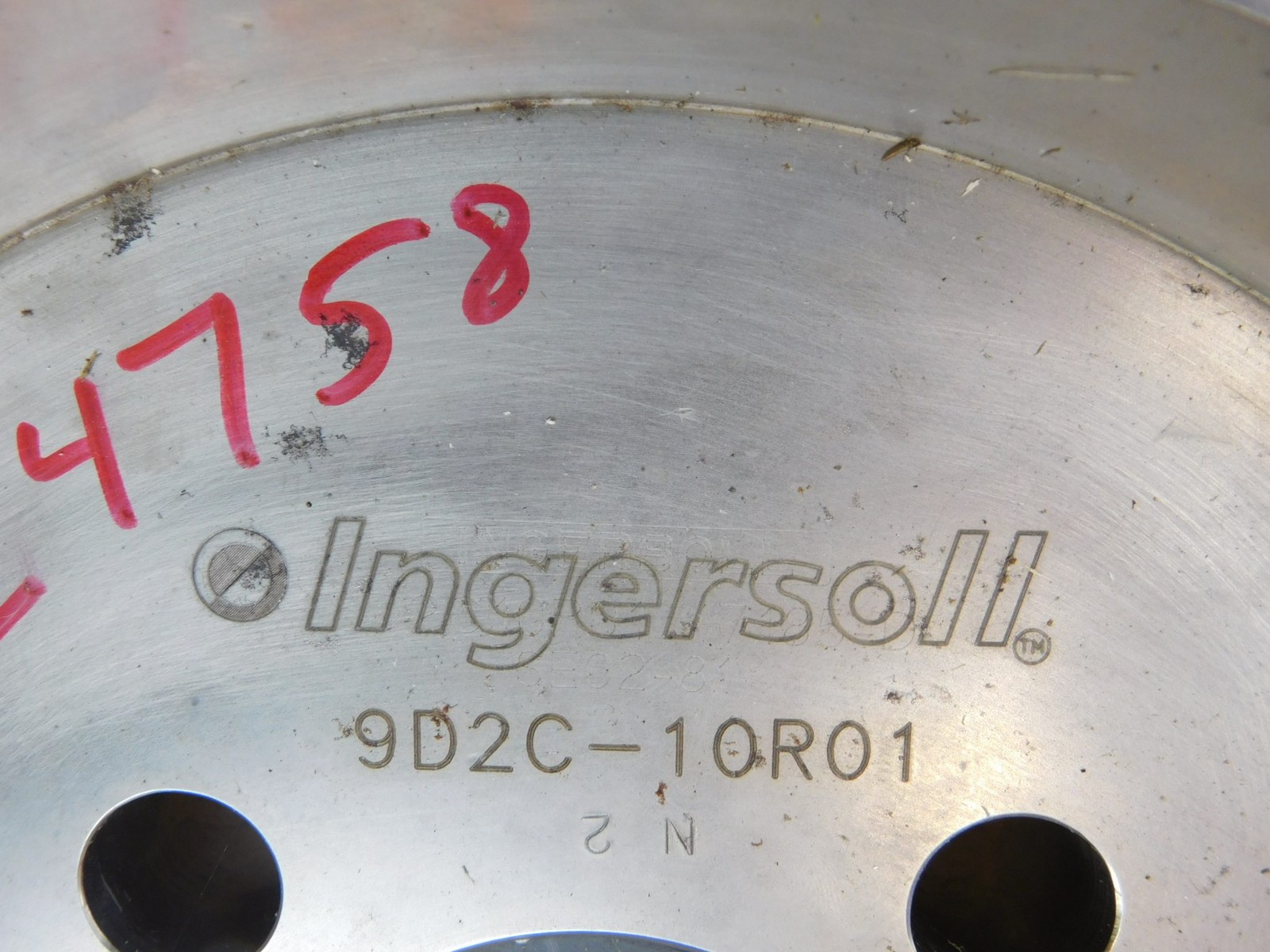 Ingersoll 10″ 45 Degree 9D2C-10R01 Indexable Face Shell Mill – NEW Surplus!