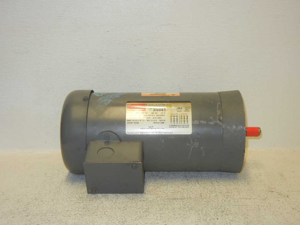 DAYTON 3N841 NEW-NO BOX INDUSTRIAL MOTOR 1/4 HP 1725 RPM 3 PH 3N841