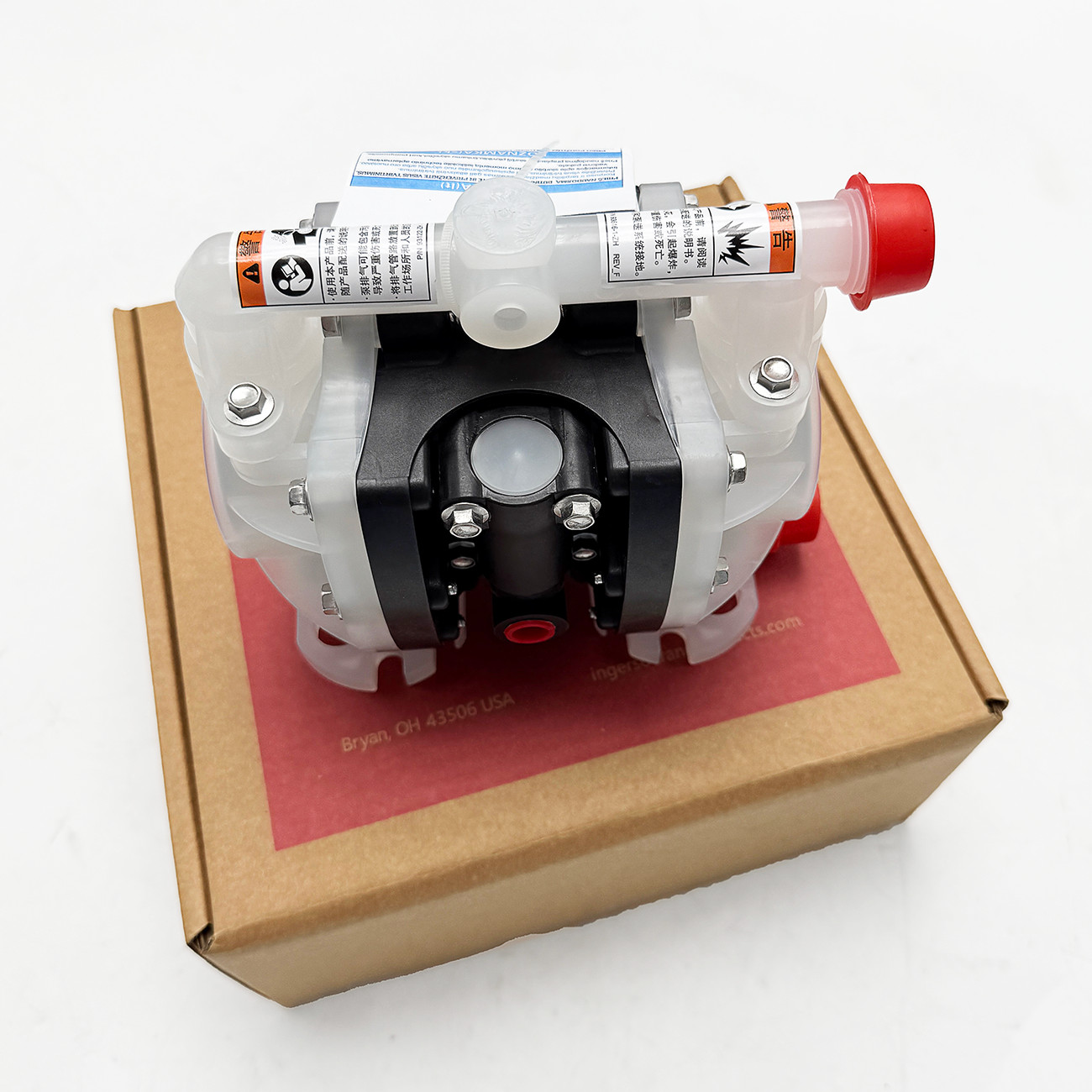 New Double Diaphragm Pump PD01P-HPS-PTT-A for Ingersoll Rand ARO Air Compressor