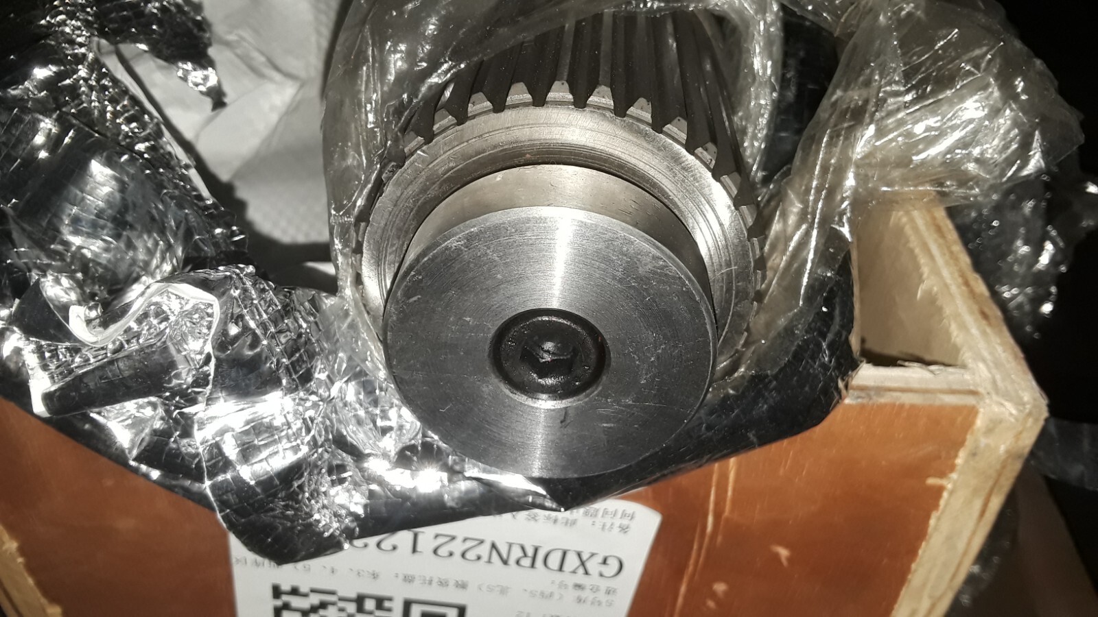 New Never used Conical Twin Extruder Screws 60mm dia 67 3/4″ Length