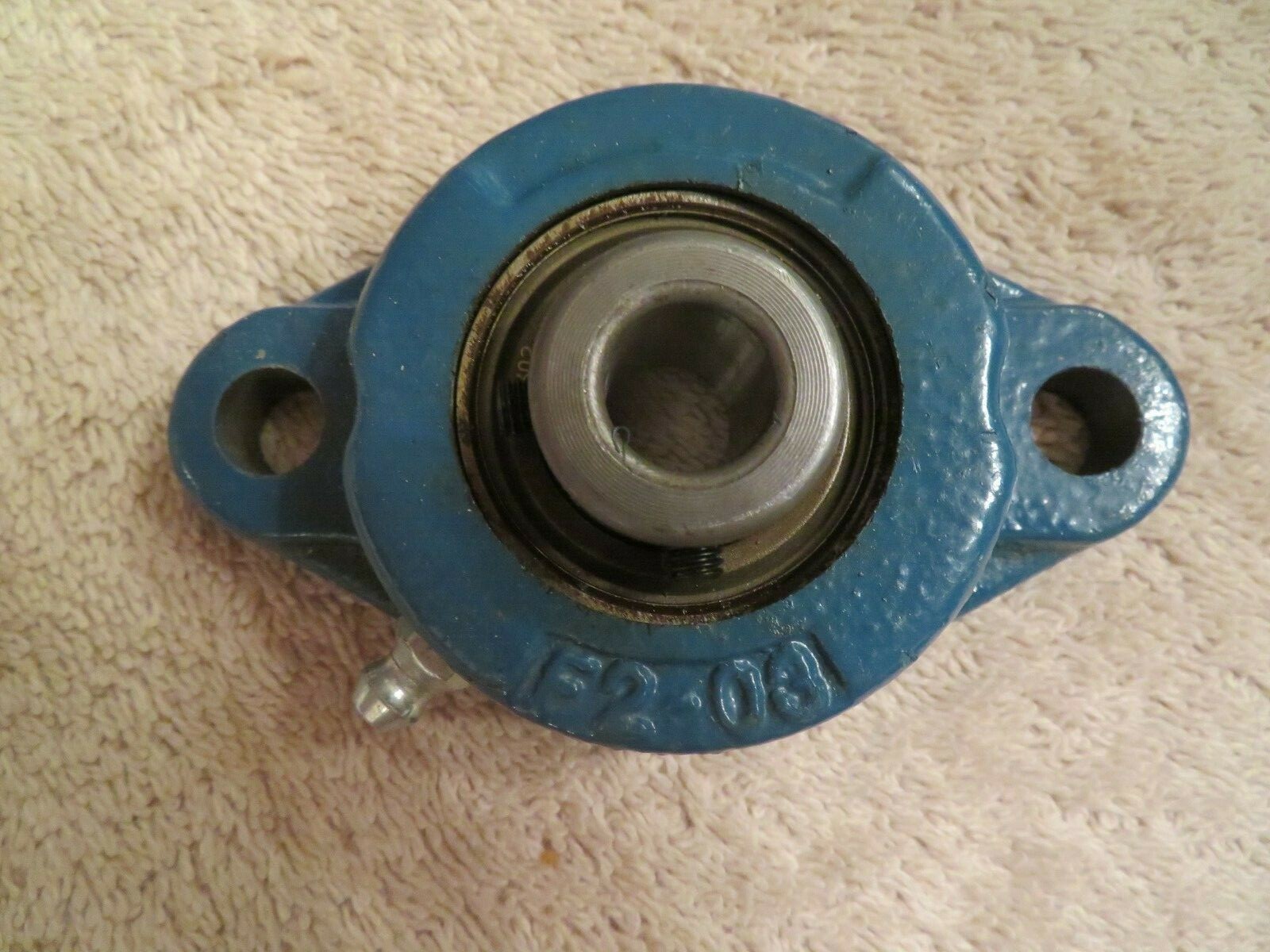 NEW MB FC2-25 1/2 PRECISION 2 BOLT FLANGE BEARING 1/2″ BORE “LOT OF 2” FC225-12