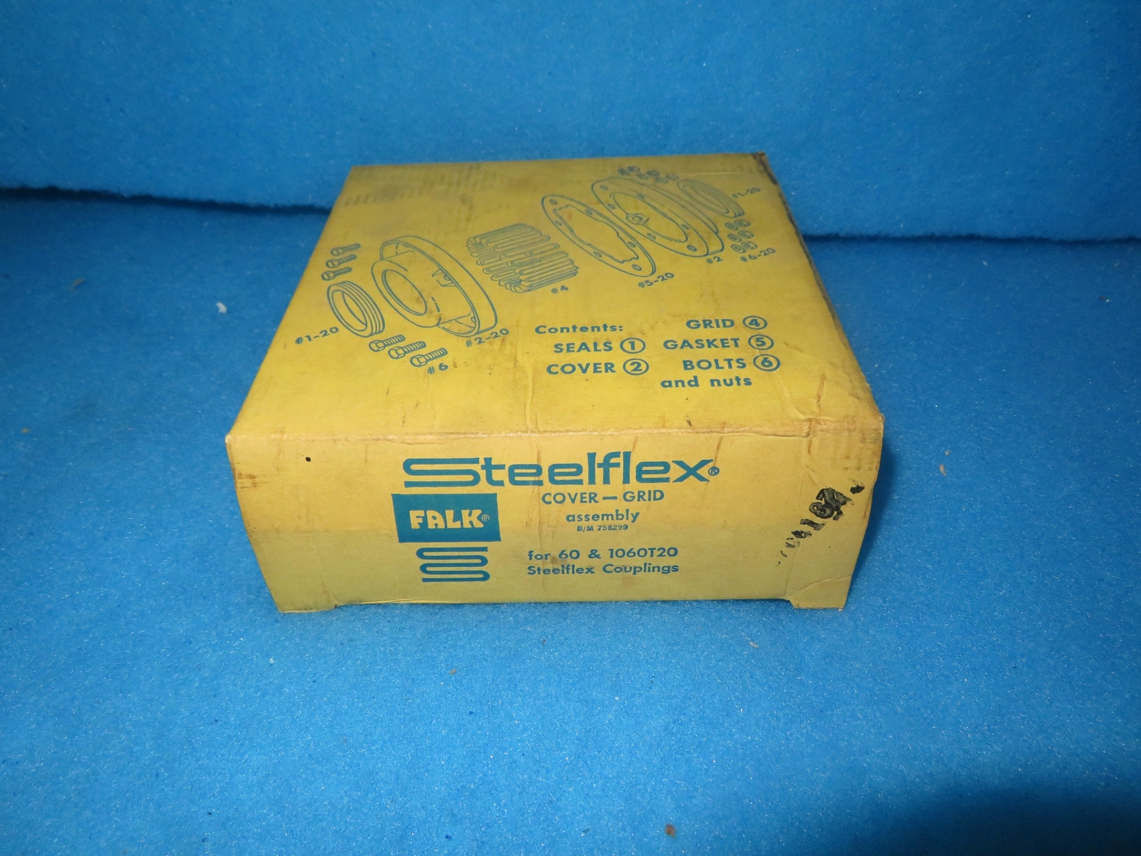 NIB Falk 758299 Steelflex Cover-Grid Assembly + 1 Year Warranty