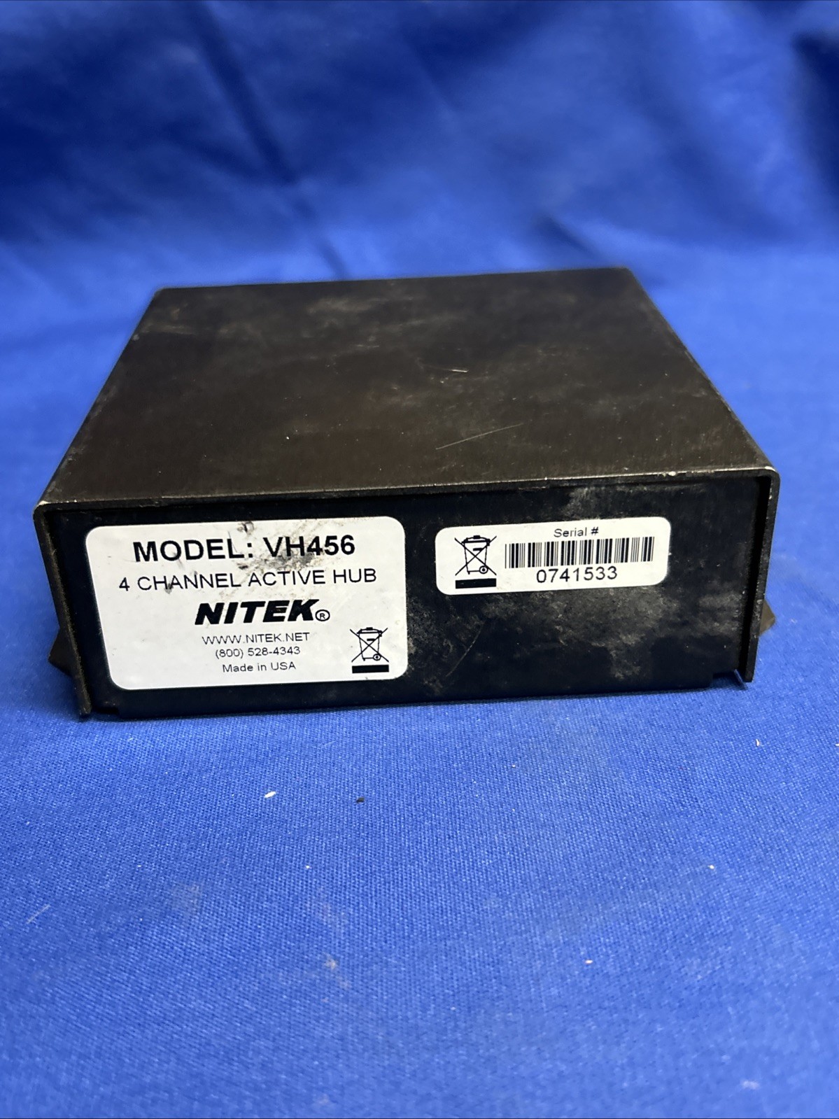Nitek VH456 4 channel Active hub Free shipping