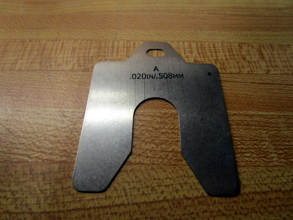 Maudlin Products MSA020 Slotted Shims (Pack of 20)