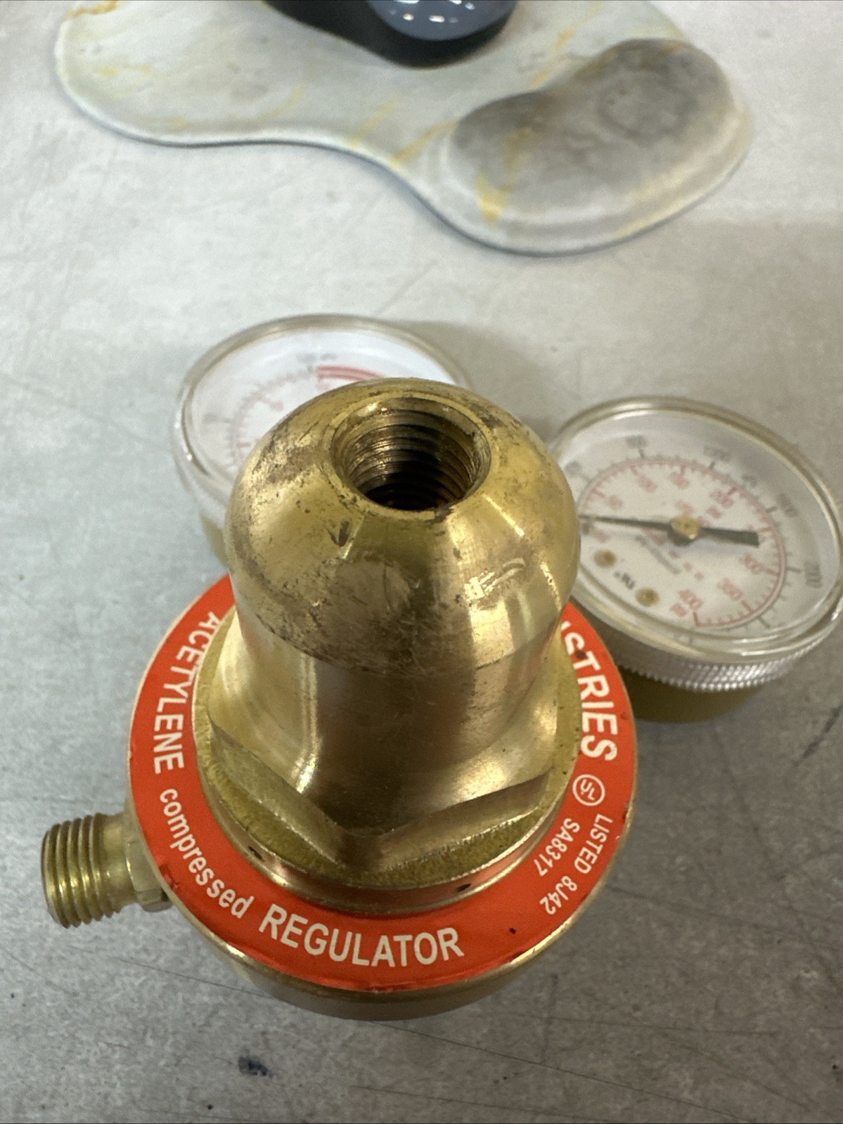 NEW K-T Industries Acetylene Compressed Regulator Model: 3-7130