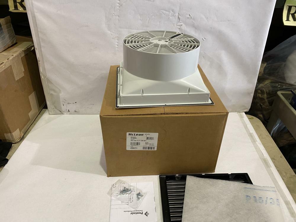 MCLEAN / HOFFMAN COOLING FAN # ST-1326423 230VAC 1PH. 165WATTS IP54 NEW!