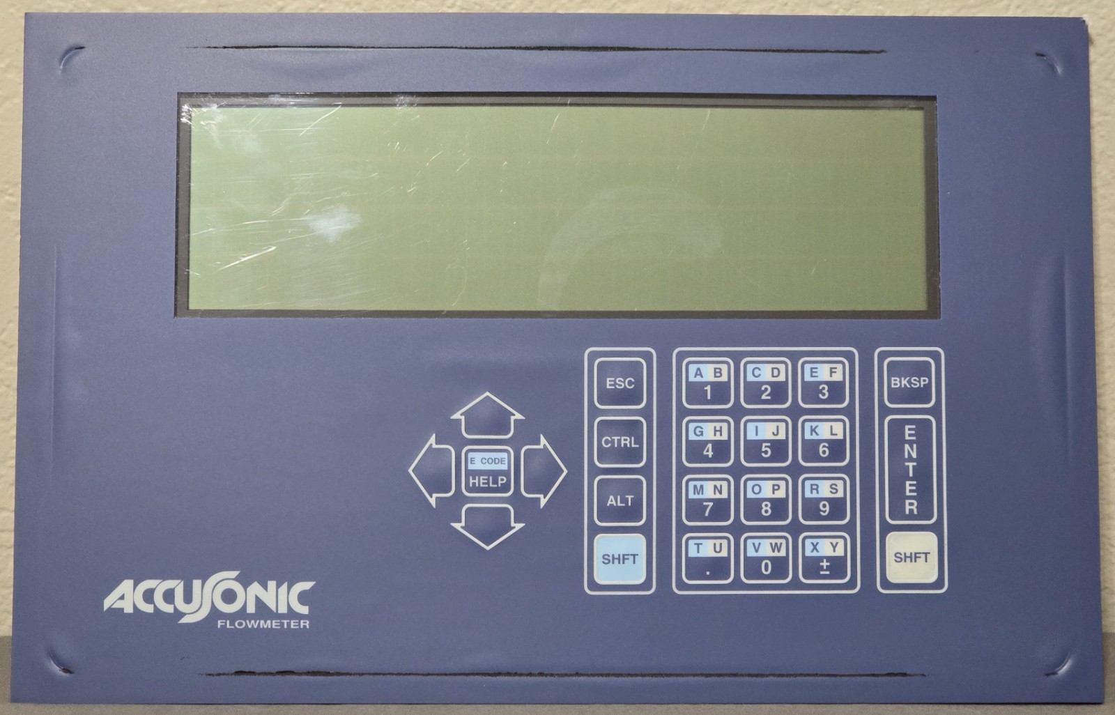 ORE Accusonic/Accusonic Flowmeter 7500 Display Panel w/7500 RB 0089 Pre-Owned #3